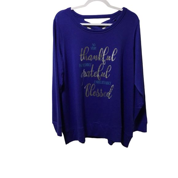 Avenue size 14/16 NWT Thankful Top! - Picture 1 of 8